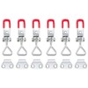 Gasea 6 Packs Adjustable Toggle Clamps, 100KG/ 220lbs Holding Capactity