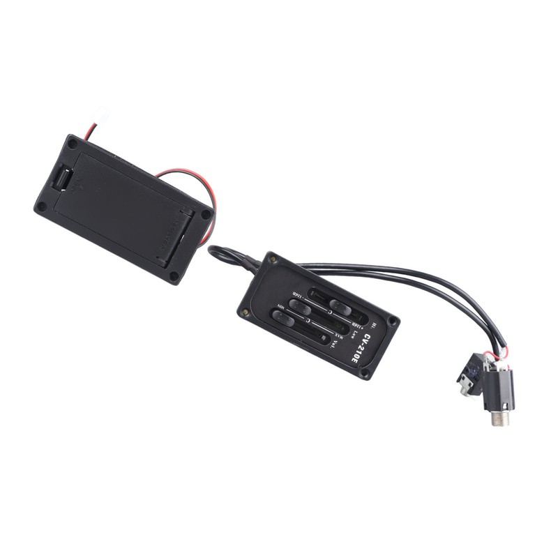 Violin Equalizer Violin Silent EQ Pickup with Cable for Violin