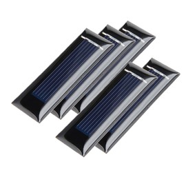 sourcing map Pack of 5 0.5 V 100 mA Poly Mini Solar Cell Panel Module DIY for Phone Charger