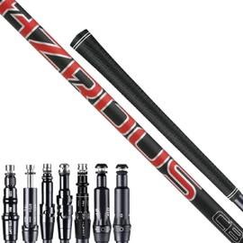 Old Town Golf HZRDUS Gen 4 Red CB Graphite Driver Shaft with Adapter & Grip - New - Clwy Elyte/Paradym / 50 gram 5.5 - REG