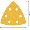 Bosch Professional 5x Expert C470 Sandpaper (93x93 mm, Grit 240,