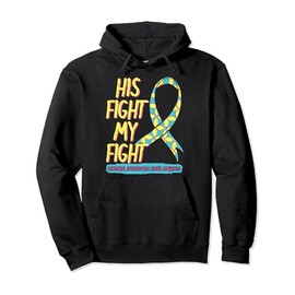 His Fight Is My Fight Congenital Diaphragmatic Hernia CDH Pullover Hoodie