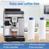 DLSC002 Replacement Coffee Water Filter Compatible with DeLonghi Espresso Coffeemaker