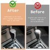 VKGUG Black Silver Gear Shift Knob Shifter Compatible with Toyota