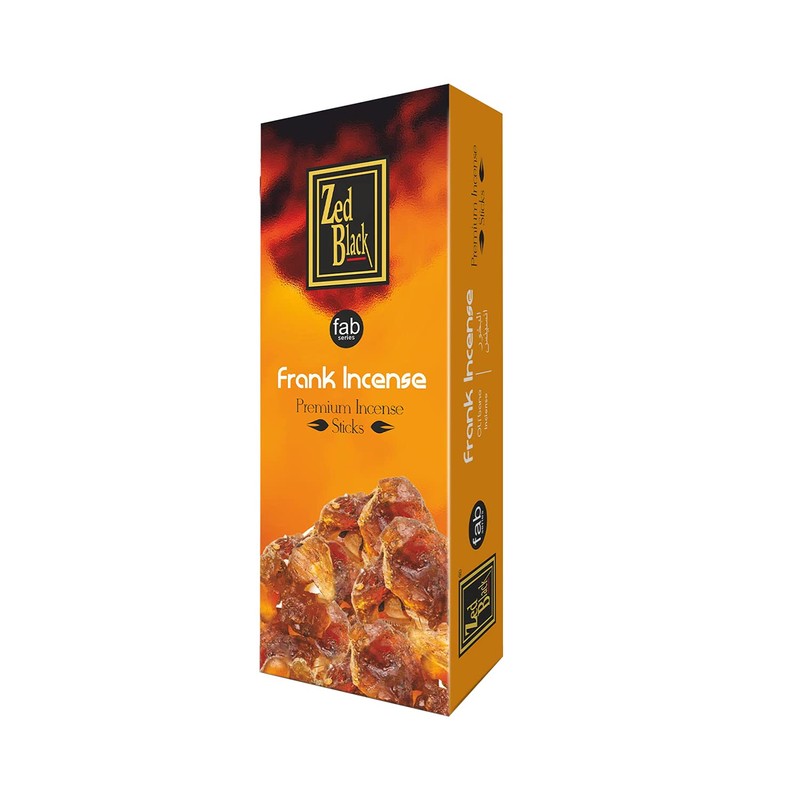 ZED Black Frank Incense Sticks - 20 Incense Sticks per