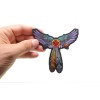 Ivamis Winged Feathers Patch - 4x4 inch - P5706