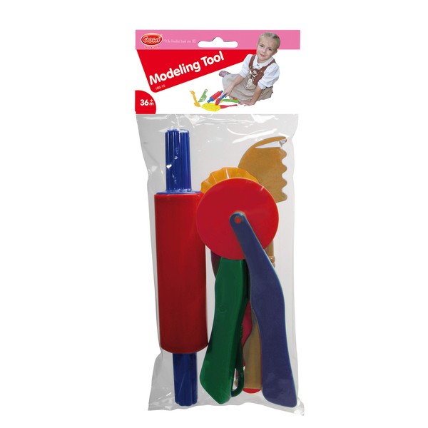 Gowi Toys Modelling Tools (Set of 6) - Play Dough