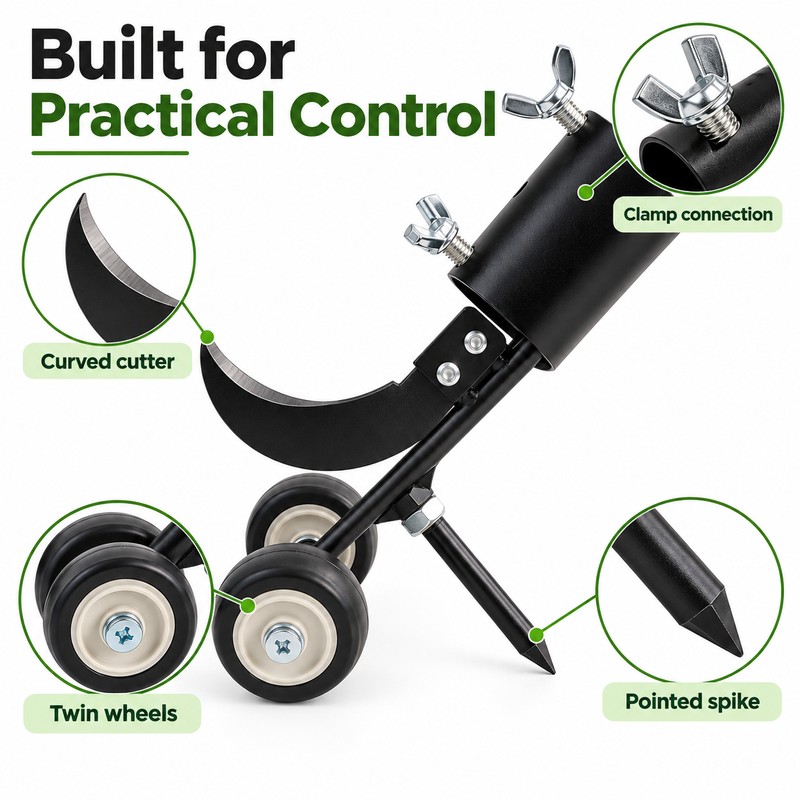 Heavy-Duty Garden Weeder Tool for Lawn Care – Manual Root
