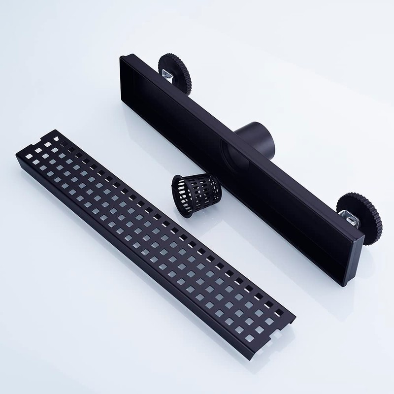 16 Inch Linear Bathroom Shower Rectangular Floor Drain,New Type with