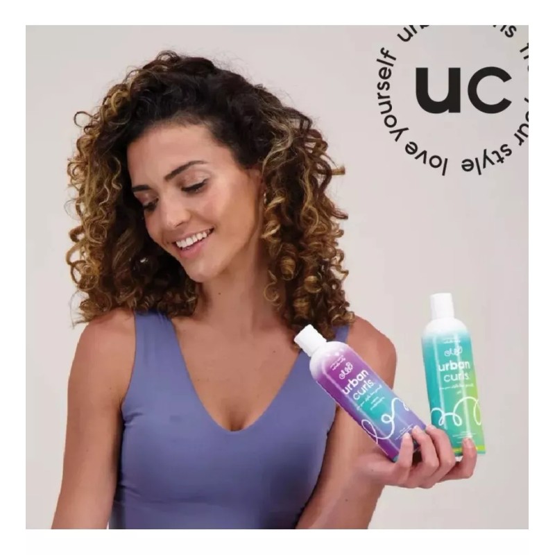 Urban Curls Kit Crema Y Gel Para Cabello + Regalo