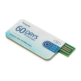 DollaTek Data temperature logger for cold chain transport, food and chemicals with USB connectivity in a compact design.