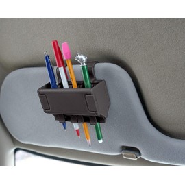 Easy To Use Products Pen Grip, Pencil Holder in Black (2 Pack)