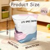 2PCS Large No Pump Vacuum Storage Bags,Press& Seal, No Pump