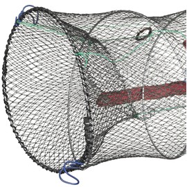 FLADEN Fishing - UK Model - SHRIMP CRAB CRAYFISH TRAP CYLINDER Deluxe 30cm x 90cm - Great For Coastal Waters [32-15602B]