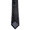 Retreez Classic Anchor Pattern Woven Microfiber 3.15" Men's Tie -