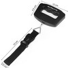 TRIXES Portable Digital Luggage Scales Travel Accessory with 12 Month