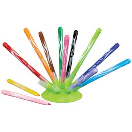 Maped Color Peps Felt Tip Markers Jungle Innovation System, Set of 12 Assorted Colours (845445)