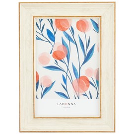 LADONNA 088324 RADONNA Picture Frame AVANTI SF07-P-WH Postcard Size White