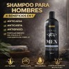 Shampoo Anticaída Anticaspa Antigraso Crecimiento De Cabello