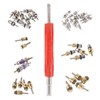Glarks 40Pcs Car Air Conditioner Valve Core Schrader Valve Cores