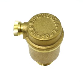 Maxmoral Automatic Air Venting Valve Brass Air Release Valve Solar Water Heater Pressure Relief Valve for Heating Systems and Underfloor Heating Manifolds