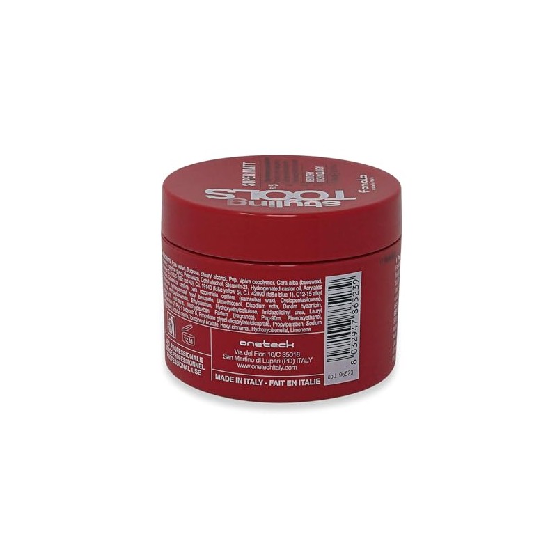 Fanola Super Matt Hair Paste, Soft Paste with Matt Effect