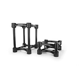 IsoAcoustics Iso-Stand Series Speaker Isolation Stands with Height & Tilt Adjustment: Iso-155 (6.1” x 7.5”) Pair