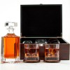Unbranded Phi Beta Kappa - Fraternity Decanter and 2 Glasses