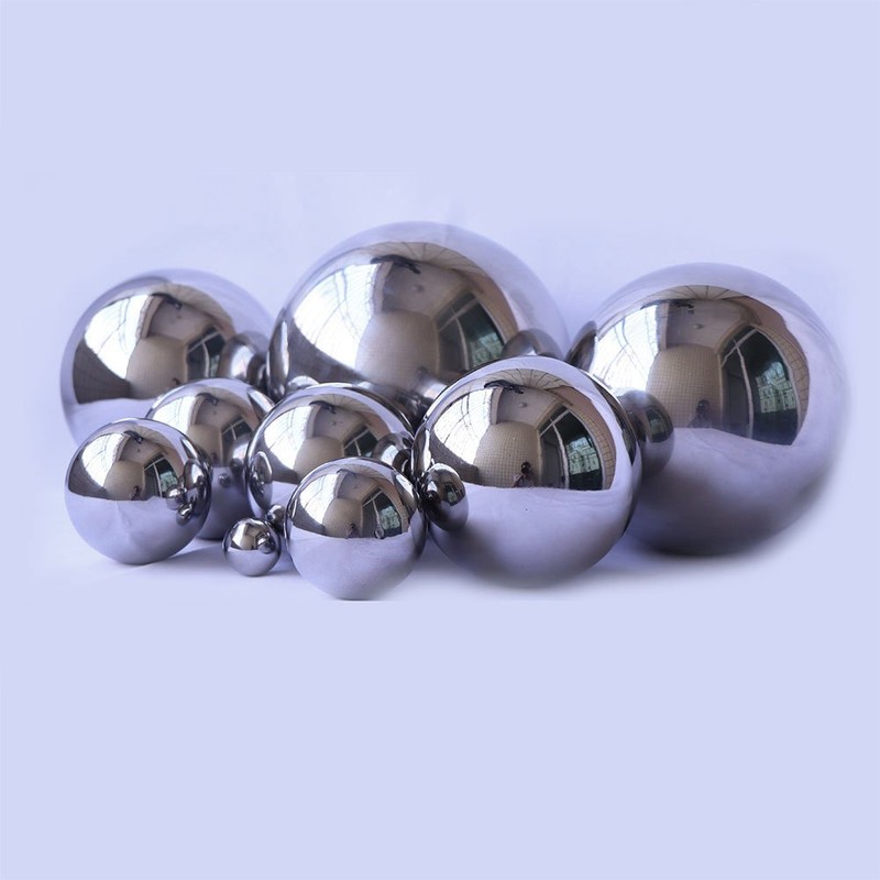 Durable Stainless Steel Gazing Balls Hollow Mirror Globe Floating Reflective