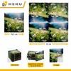 HEKU 100 napkins, 3-ply, 33 x 33 cm, mountain meadow,