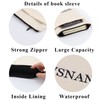 PLITI Bookworm Book Sleeve Librarian Appreciation Gift Book Lover Gift