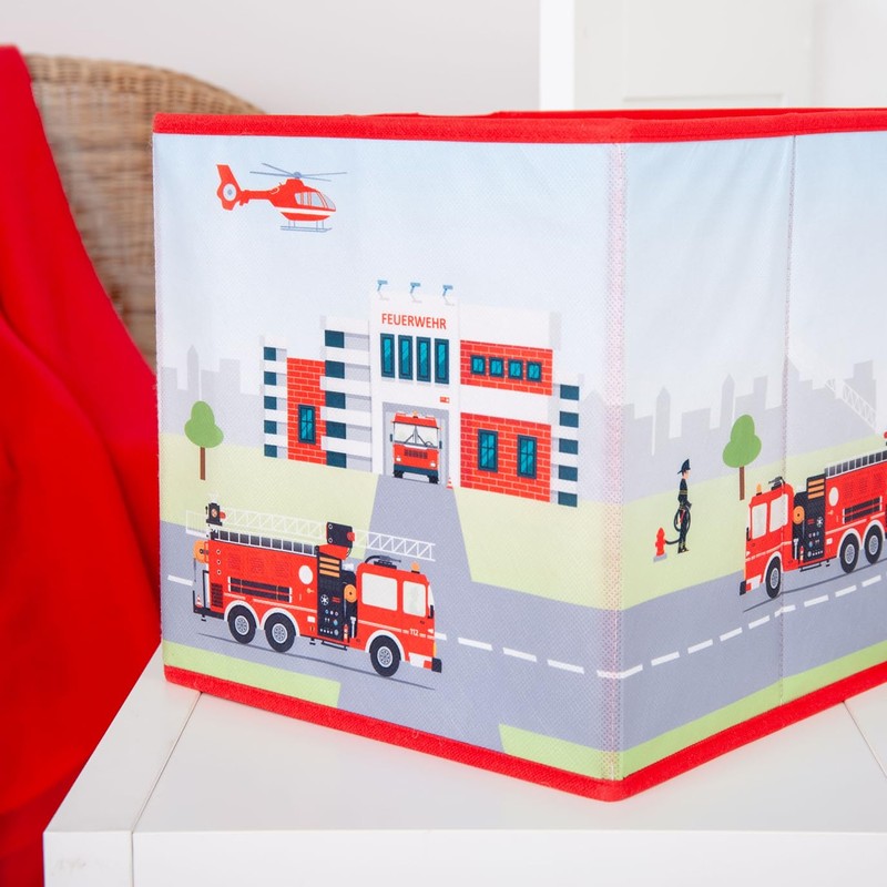 Herding Storage Box, Polypropylene, Multi-Colour, Approx. 30 x 30 x