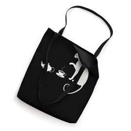 Drinking Beverage Lover Kitten Pet Owner Tea Pot Cute Cat Tote Bag