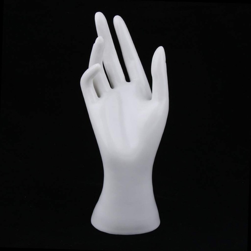 perfk Female Hand Jewelry Bracelet Gloves Display Organizer Stand, Wear-resistant,