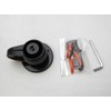 WAKI Sangyo ABIRA HIT020 Warmth Handrail Bracket Set, Black, For