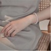 Hmzidz Women's Elegant Bracelet with Pearls, Bracelet Girls in 925