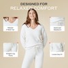 Softies Marshmallow V Neck Lounge Set for Women Ultra Soft