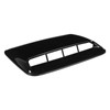 Hood Scoop Cover Universal for Automobile Modification Replacement RefurbishmentGlossy Black