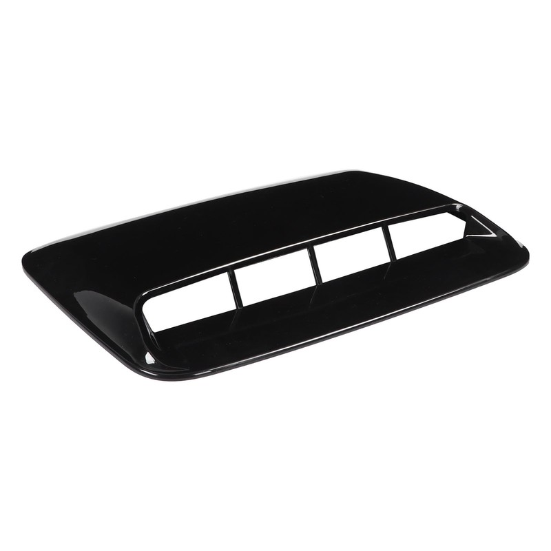 Hood Scoop Cover Universal for Automobile Modification Replacement RefurbishmentGlossy Black