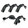5-Pack GUOFIS PEX Bend Support with Mounting Plate,1/2" Plastic 90-Degree