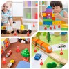 Nogeqi 10PCS Mini Traffic Cones, 1.77 in Roadblock Plastic Cones