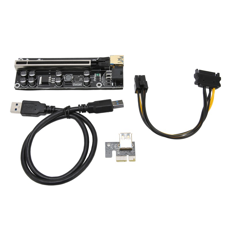 Riser Adapter Card 6P Interface Fixed Buckle Power Protection Fine