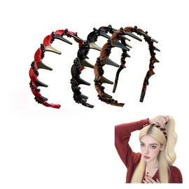 Vintage High Cranium Artificial Pearl Hairband, 2025 New Women's Fashion Headbands, Elegant Pearls Headbands for Women Girls, Decorative Hair Bands for Birthday Gifts & Party (Rhinestone, One size)