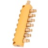 Oil Distributor Adjustable Brass Lube Piston Separator Divider Valve Lubrication