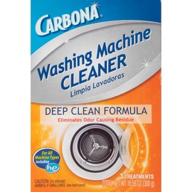 Carbona® Washing Machine Cleaner | Eliminates Odor & Residue | 3 Count, 1 Pack