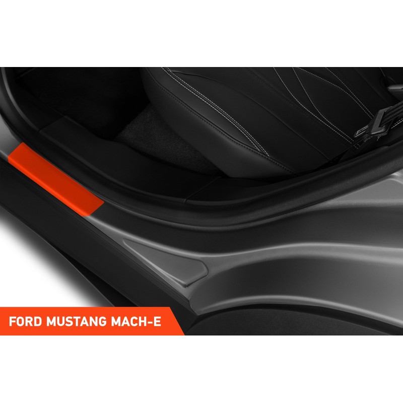 Luxshield Car Door Sill Protectors for Ford Mustang Mach-E I