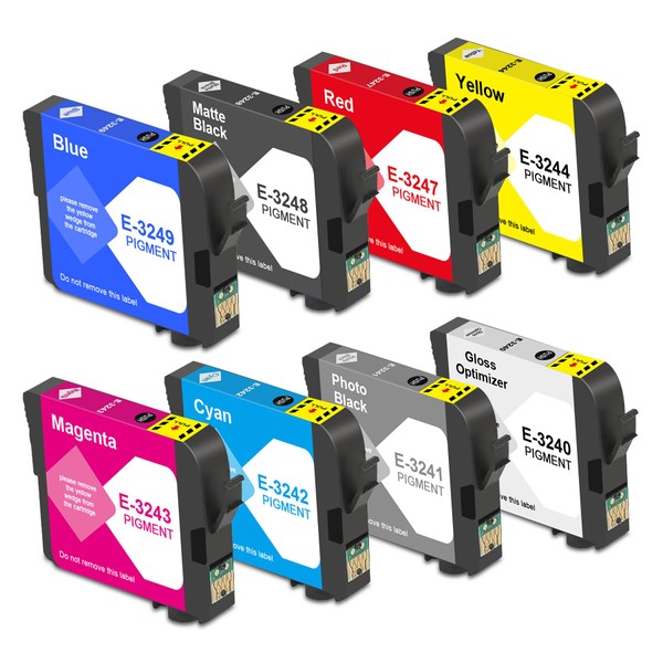 Yongairuink Remanufactured T324 Ink Cartridge Replacement for EPS T3240 T3241