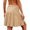 COOrun Skorts Skirts for Women with Pockets Golf Skirt 20"