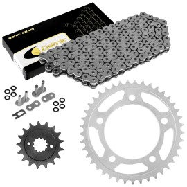Caltric O-Ring Drive Chain & Sprockets Kit for Honda VT750Dc Shadow Spirit 750 2005-07