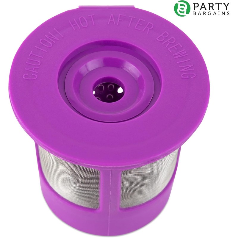 PARTY BARGAINS Reusable Coffee Filter Cups 4-Pack for 2.0 Brewers
